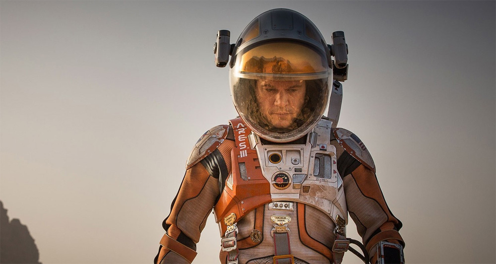 Matt Damon w filmie Ridleya Scotta Marsjanin