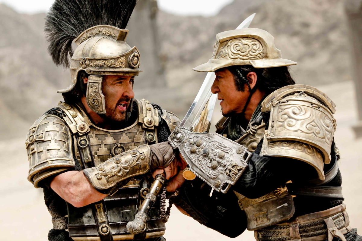 Jackie Chan i John Cussack walczą w filmie Upadek Imperiów Dragon Blade