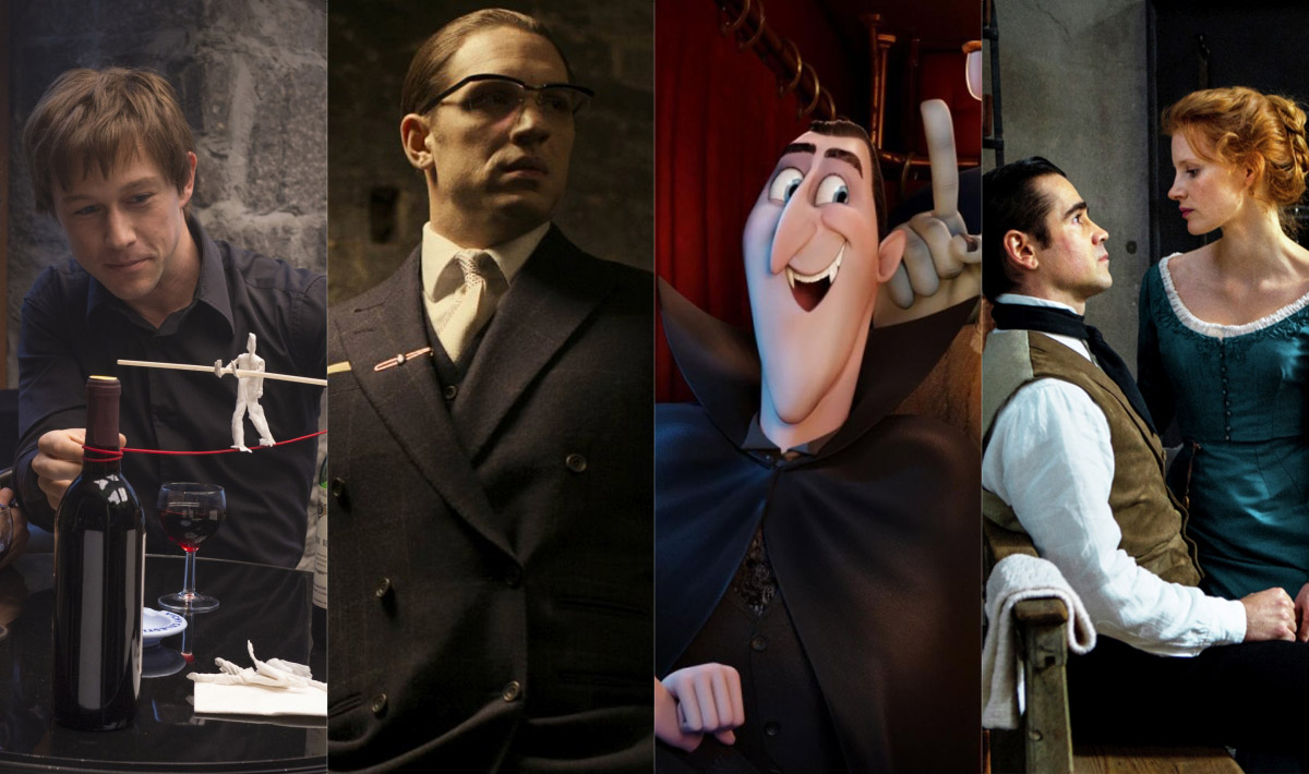 Kinowe premiery weekendu 09-11.10.2015: The Walk. Sięgając chmur, Legend, Hotel Transylwania 2 i in.