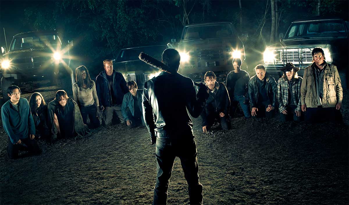 The Walking Dead 7. Parę słów o półfinale s7.