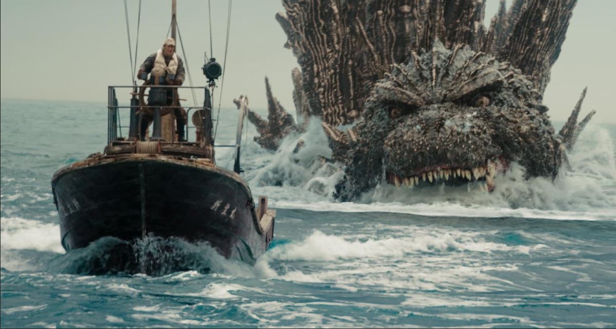 Podsumowanie: Najlepsze filmy 2023 roku. Zdjęcie z filmu Godzilla Minus One, reż. Takashi Yamazaki.